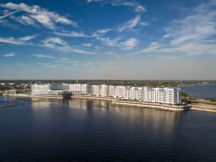 waterfront sunseeker resort charlotte harbor aerial